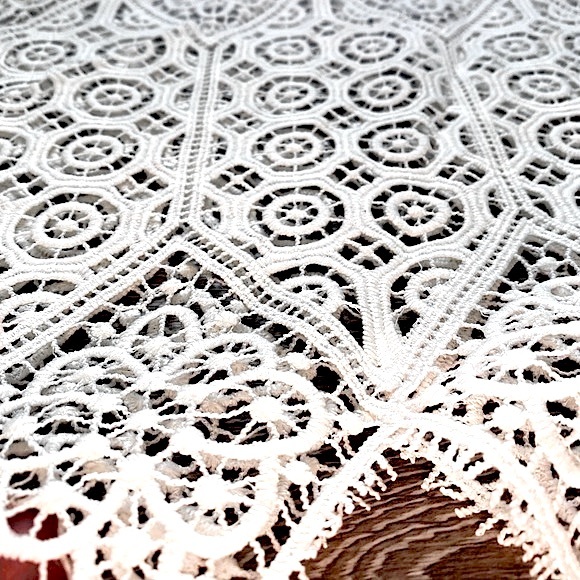 ANTHROPOLOGIE • DELETTA • White Embroidered Lace Cutout Tank Top • Size XS/S - Picture 13 of 15